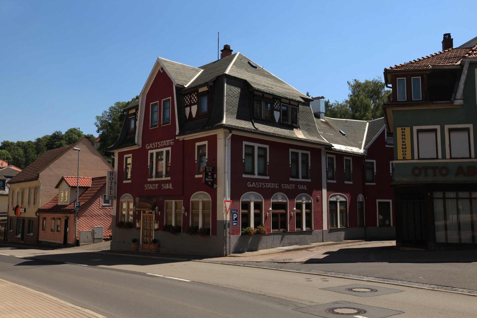 Hotel Stadt Suhl Zella-Mehlis Exterior photo